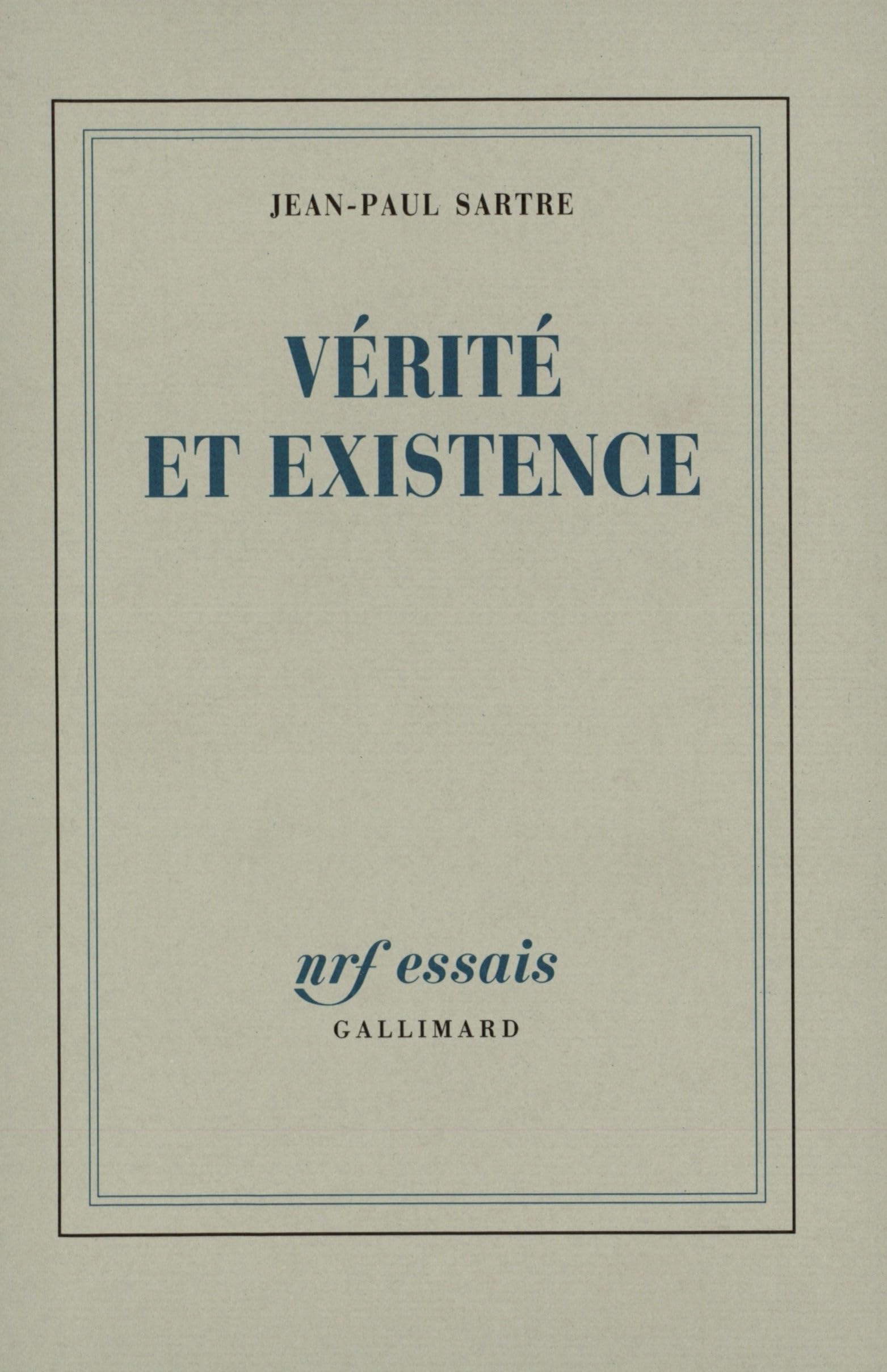 Vérité et existence 9782070717262