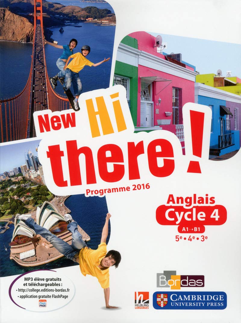 New Hi there! - Anglais Cycle 4 9782047335178