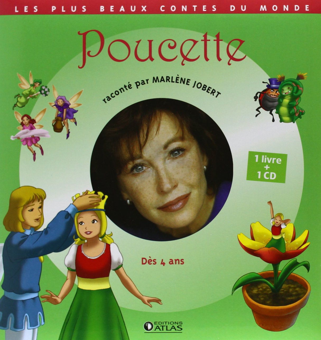 Poucette: Livre CD 9782723468640