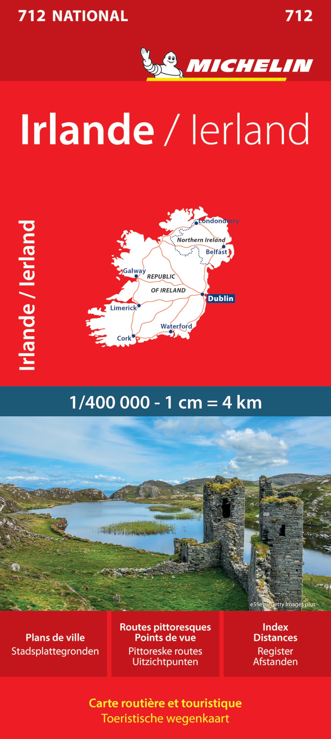 Carte NATIONAL Irlande 9782067170193