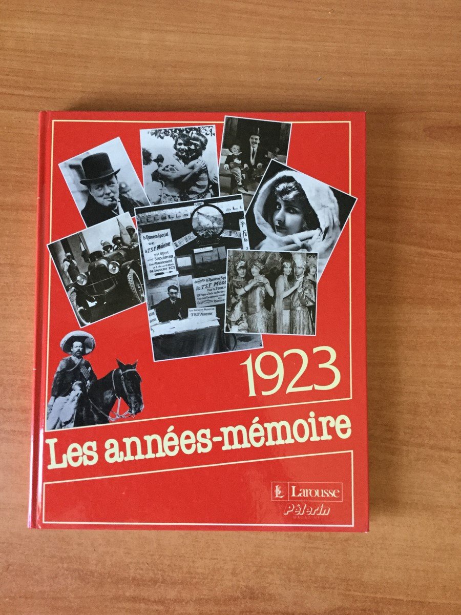 LES ANNEES MEMOIRE : 1923 9782035191151