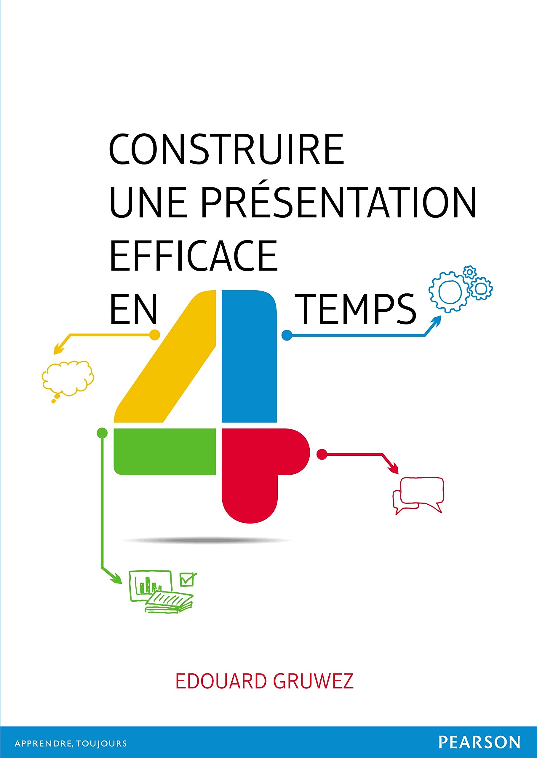 CONSTRUIRE UNE PRESENTATION EFFICACE EN QUATRE TEMPS 9782744066085