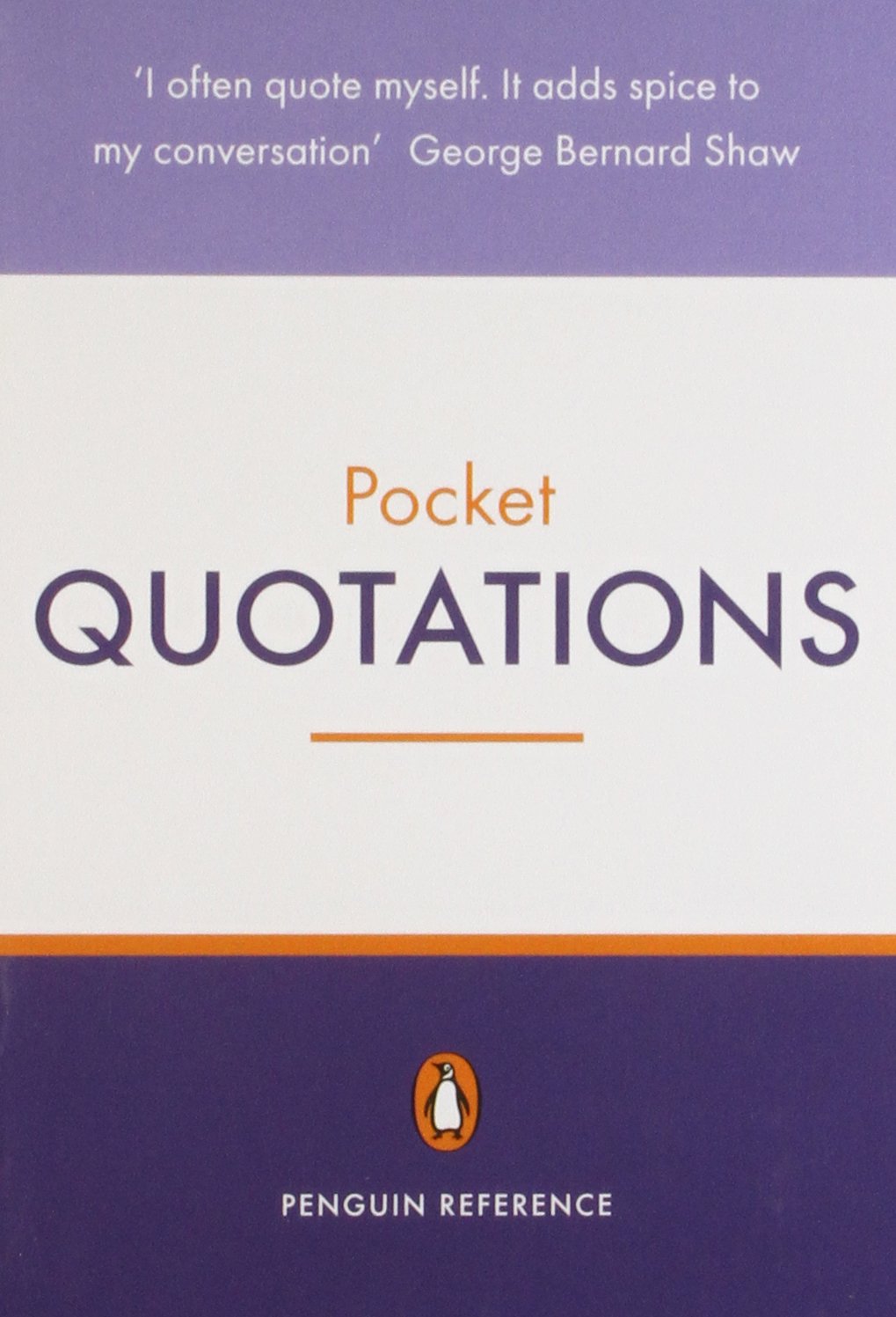 The Penguin Pocket Dictionary of Quotations 9780141021126