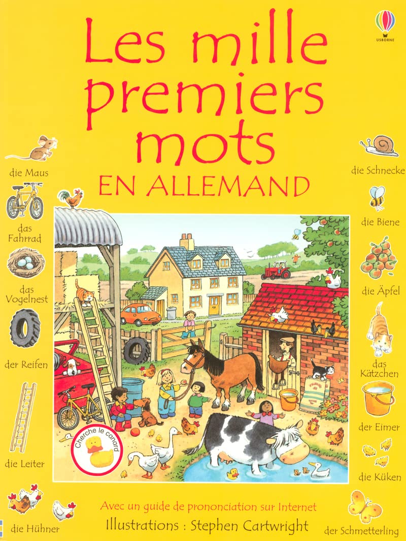 LES MILLE PREMIERS MOTS EN ALLEMAND 9780746078204
