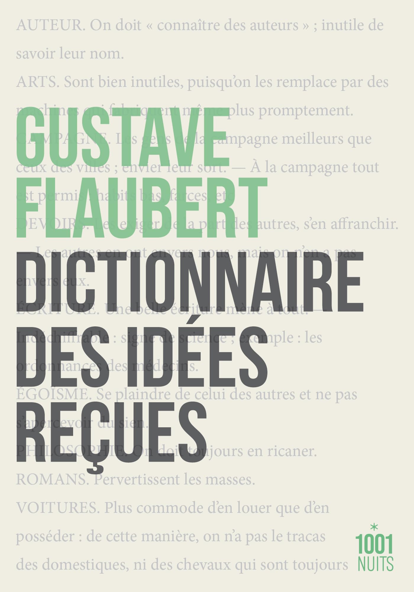 Dictionnaire des idées reçues 9782755508666
