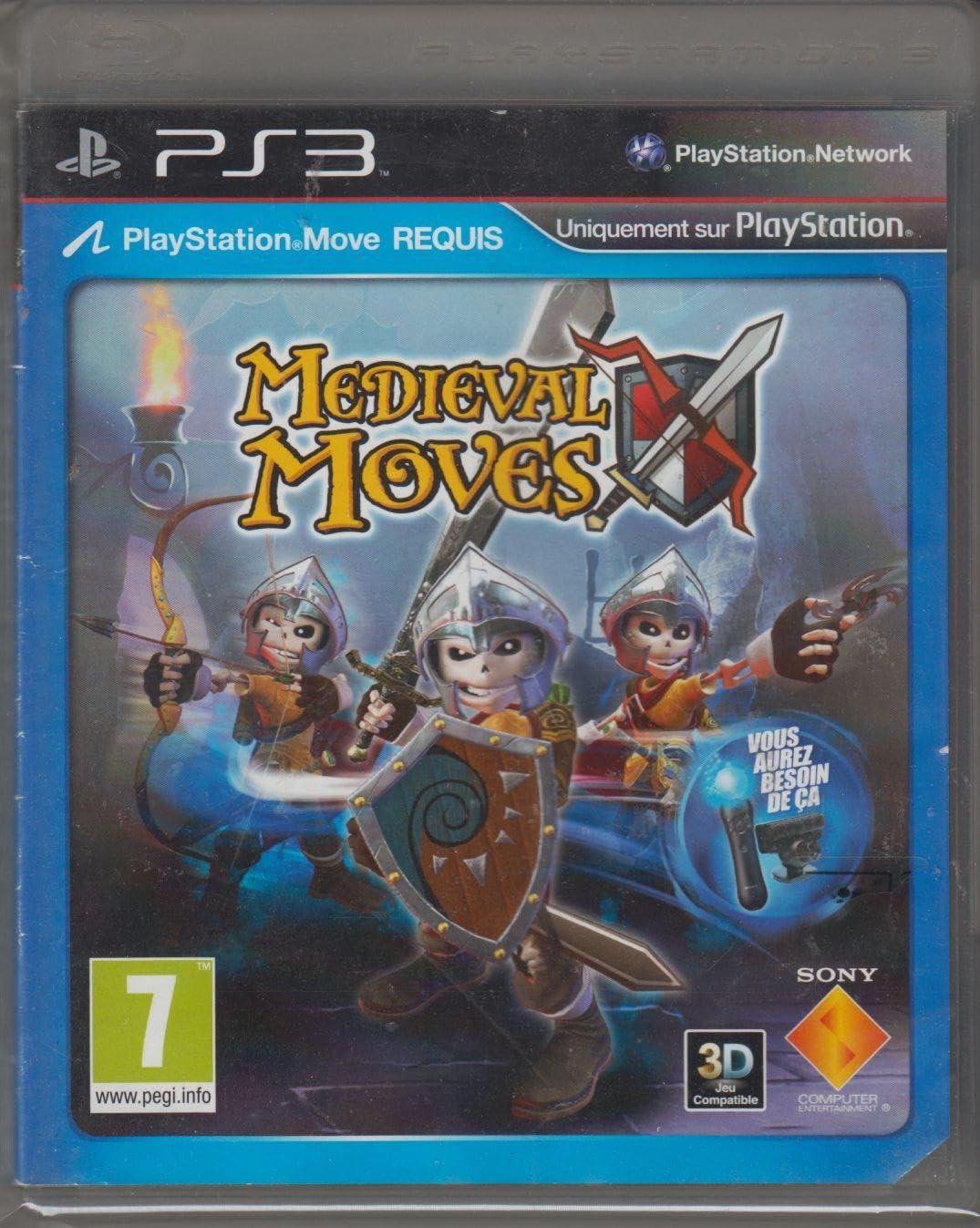 Medieval Moves 3D (jeu PS Move) 0711719166498
