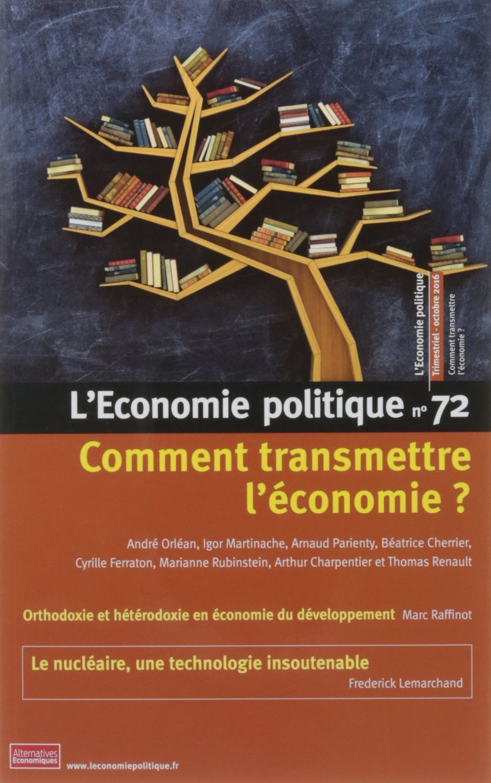 L'Economie politique - numéro 72 Comment transmettre l'économie ? 9782352401698