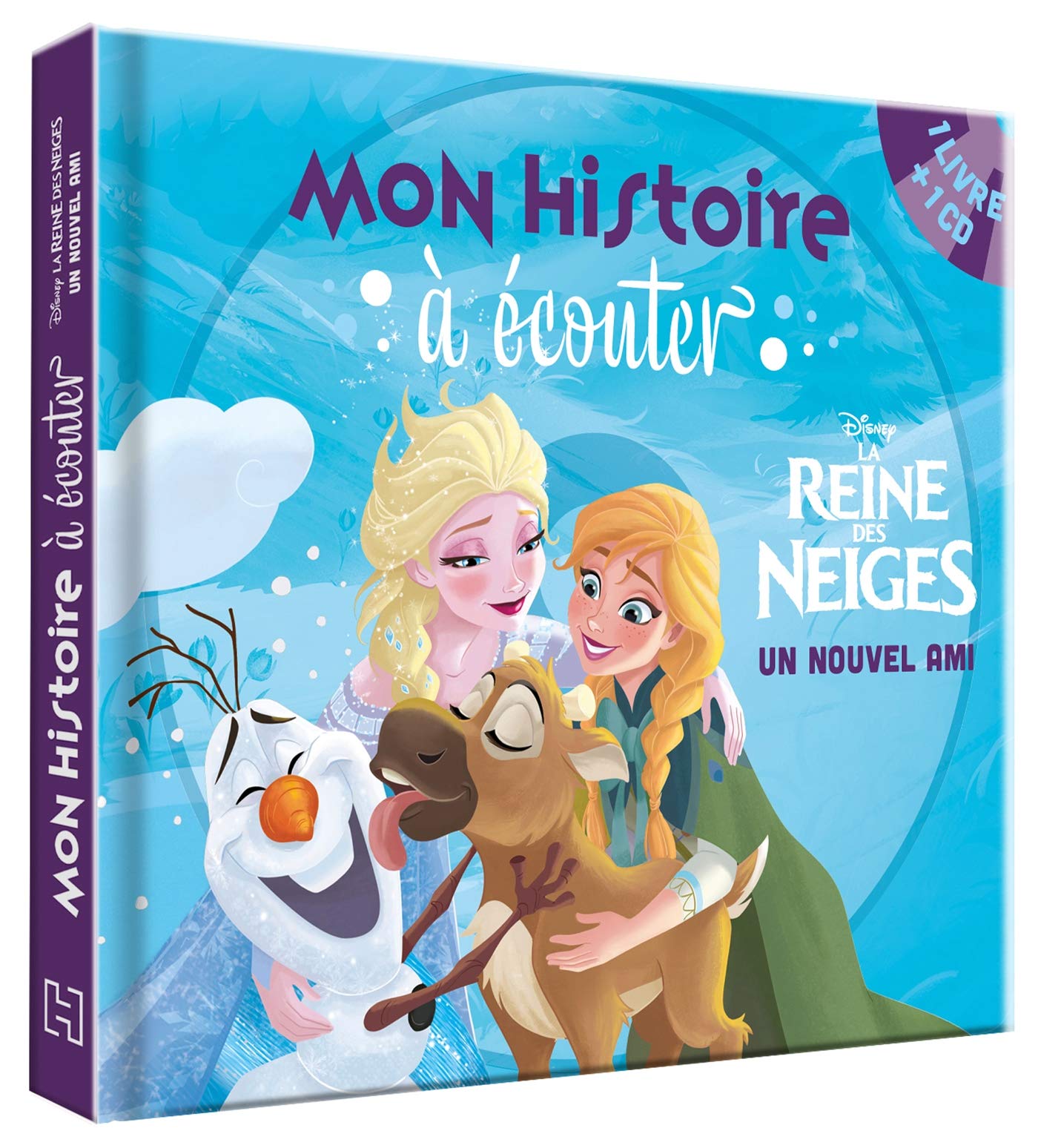LA REINE DES NEIGES - Mon histoire à écouter - Livre CD - Un nouvel ami - Disney 9782016289686