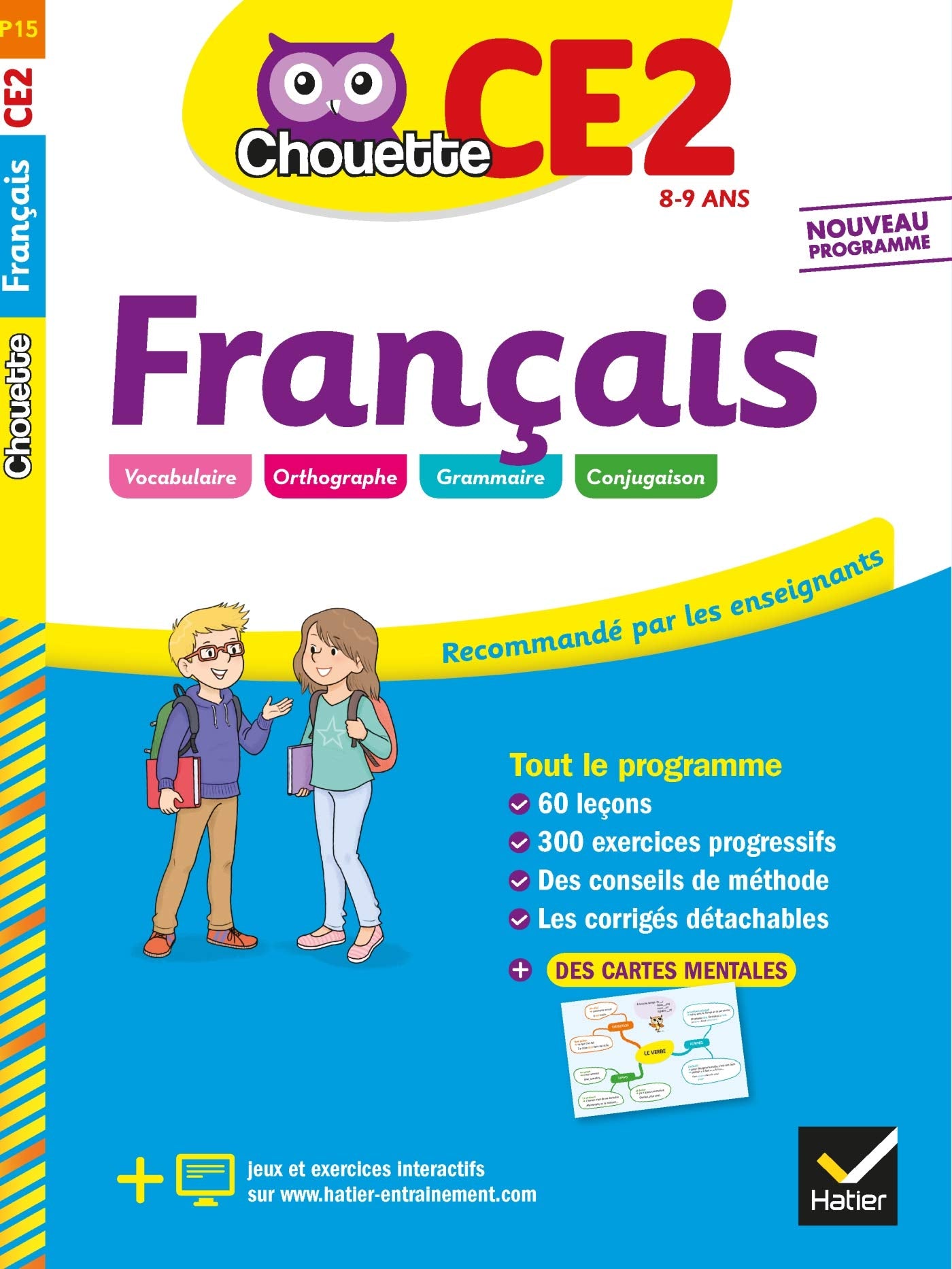 Français CE2: cahier d'entraînement et de révision 9782401050266