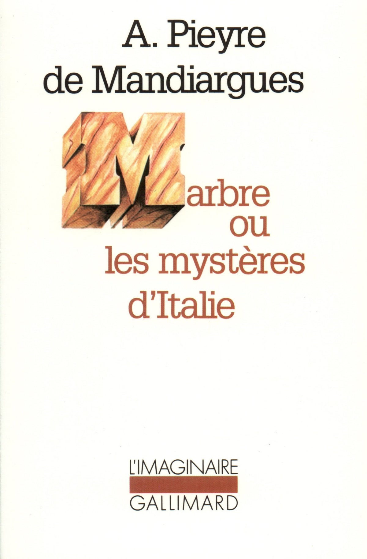 Marbre ou les mystères d'Italie 9782070703463
