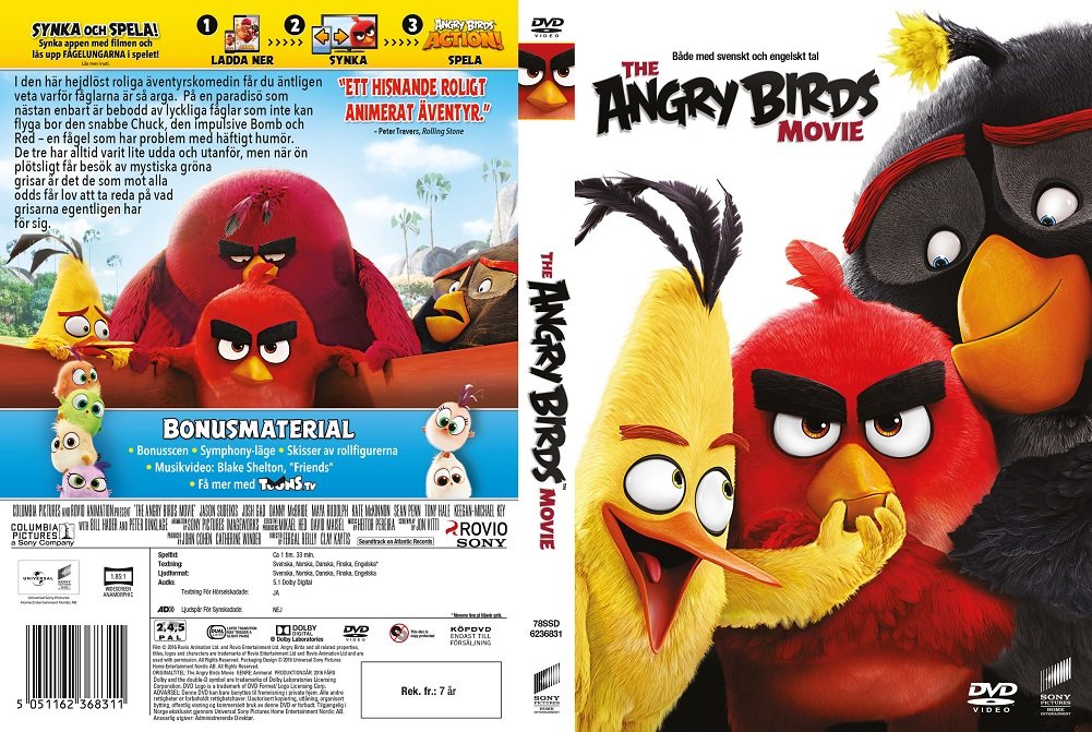 DVD ANGRY BIRDS LE FILM 3333297304160