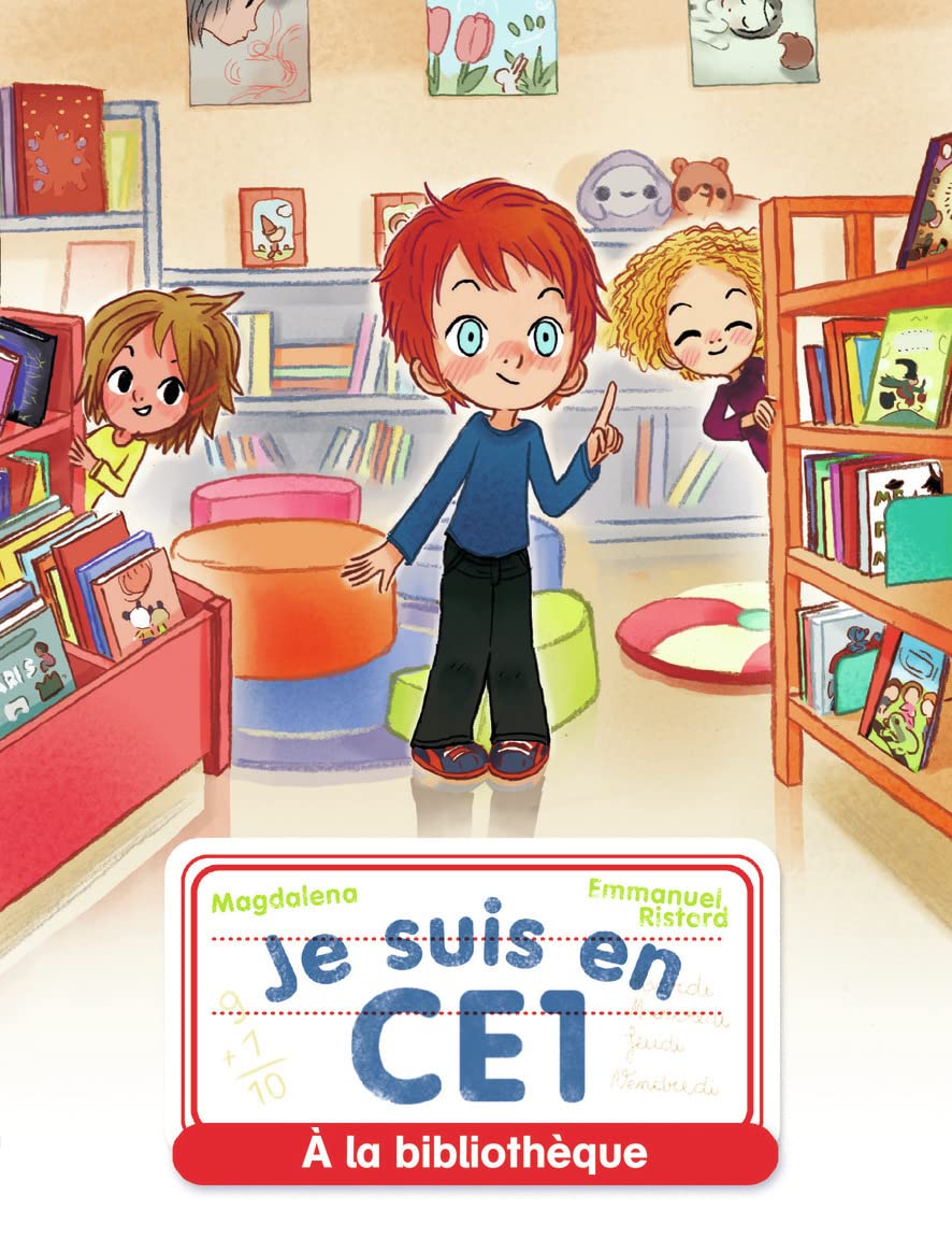 Je suis en CE1 - A la bibliothèque 9782081481749