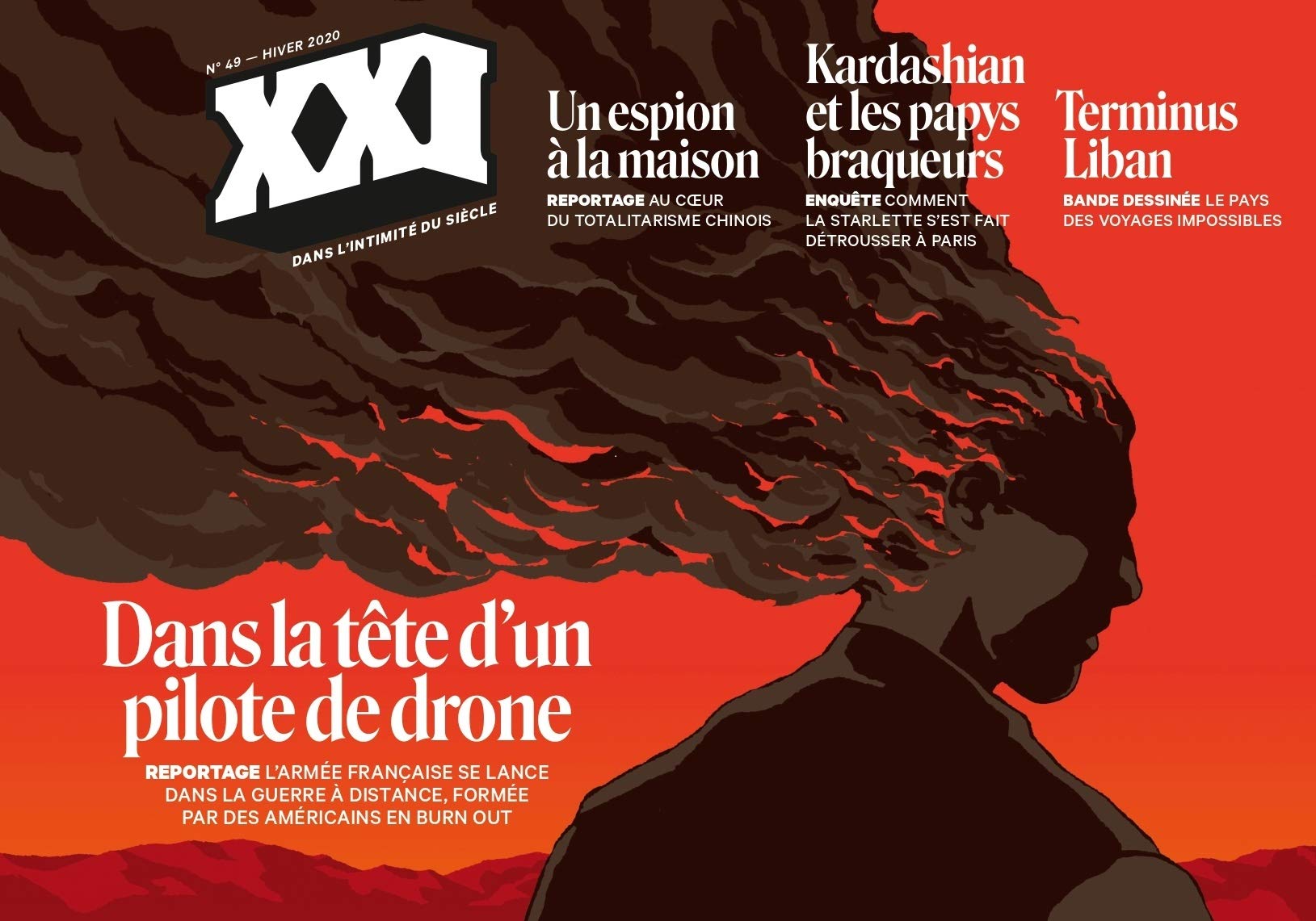 REVUE XXI N 49 : Dans la tête d'un pilote de drone 9782356381606