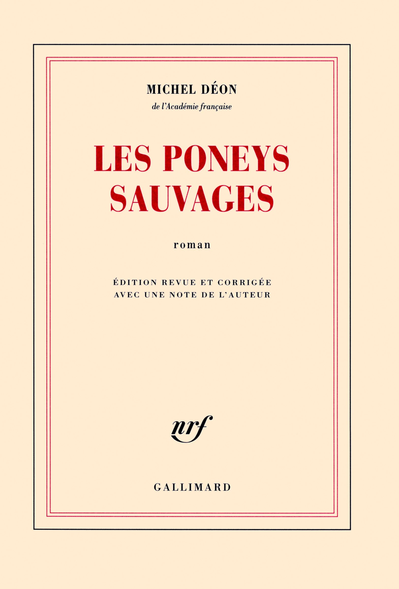 Les poneys sauvages 9782070131280