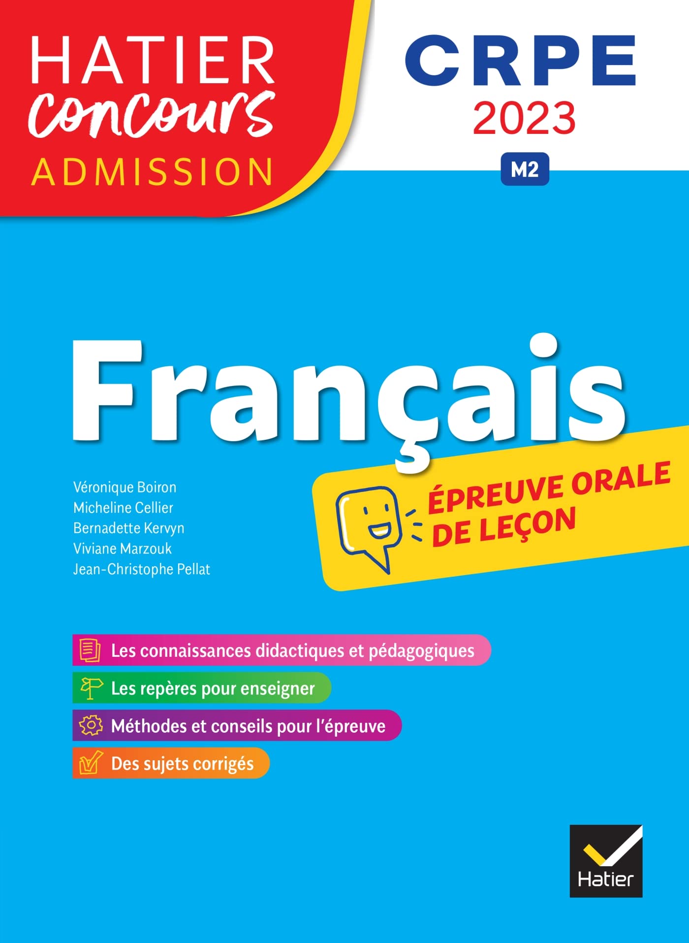 Français - CRPE 2023 - Epreuve orale d'admission 9782401086968