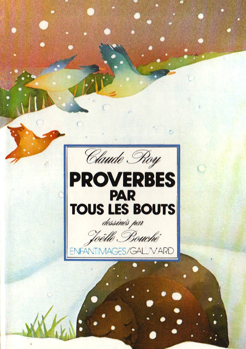 Proverbes par tous les bouts 9782070580903