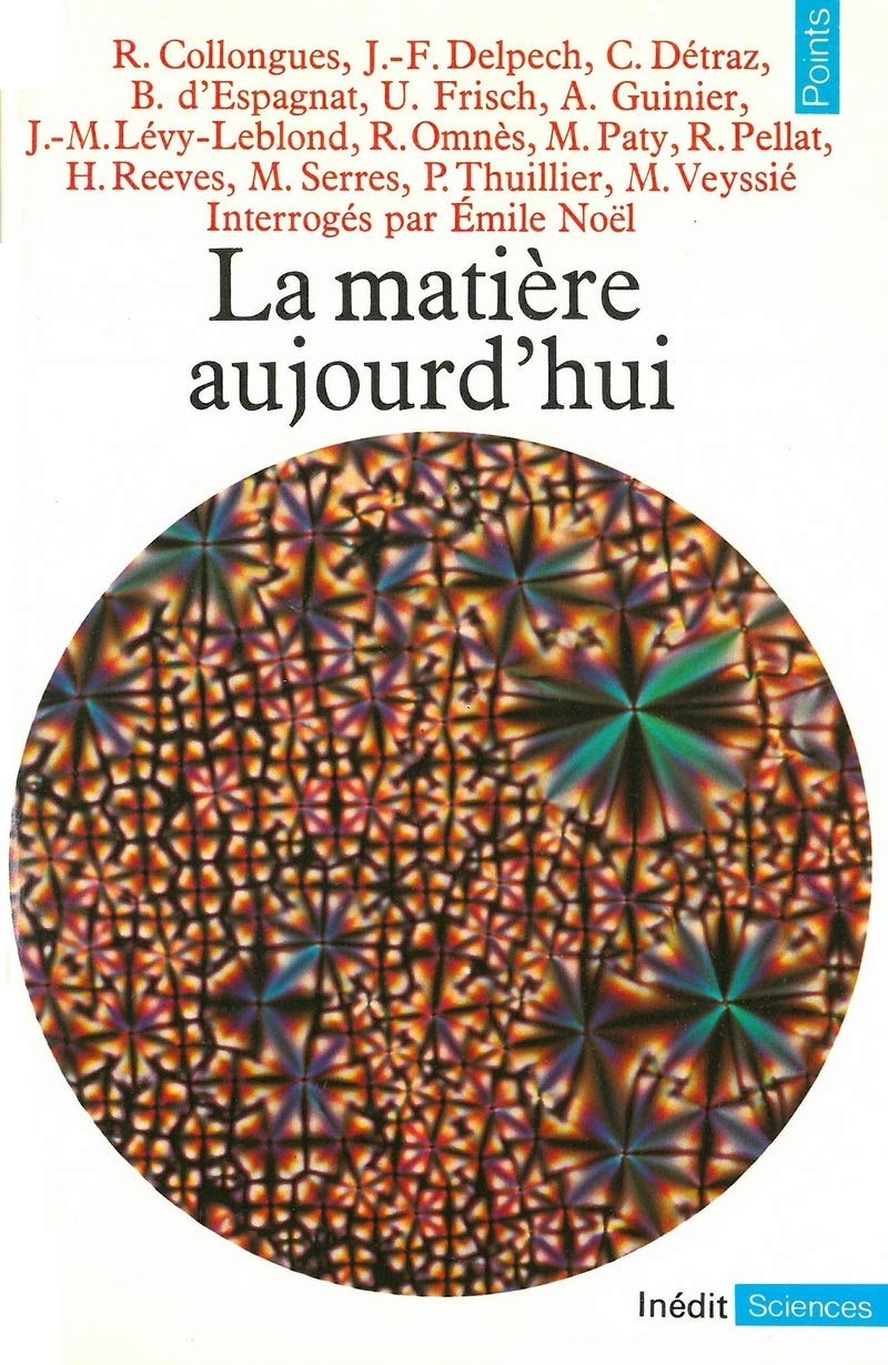 La Matière aujourd'hui 9782020057394