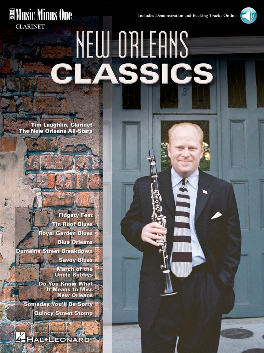 New Orleans Classics: B Flat Clarinet Solo 9781596151093