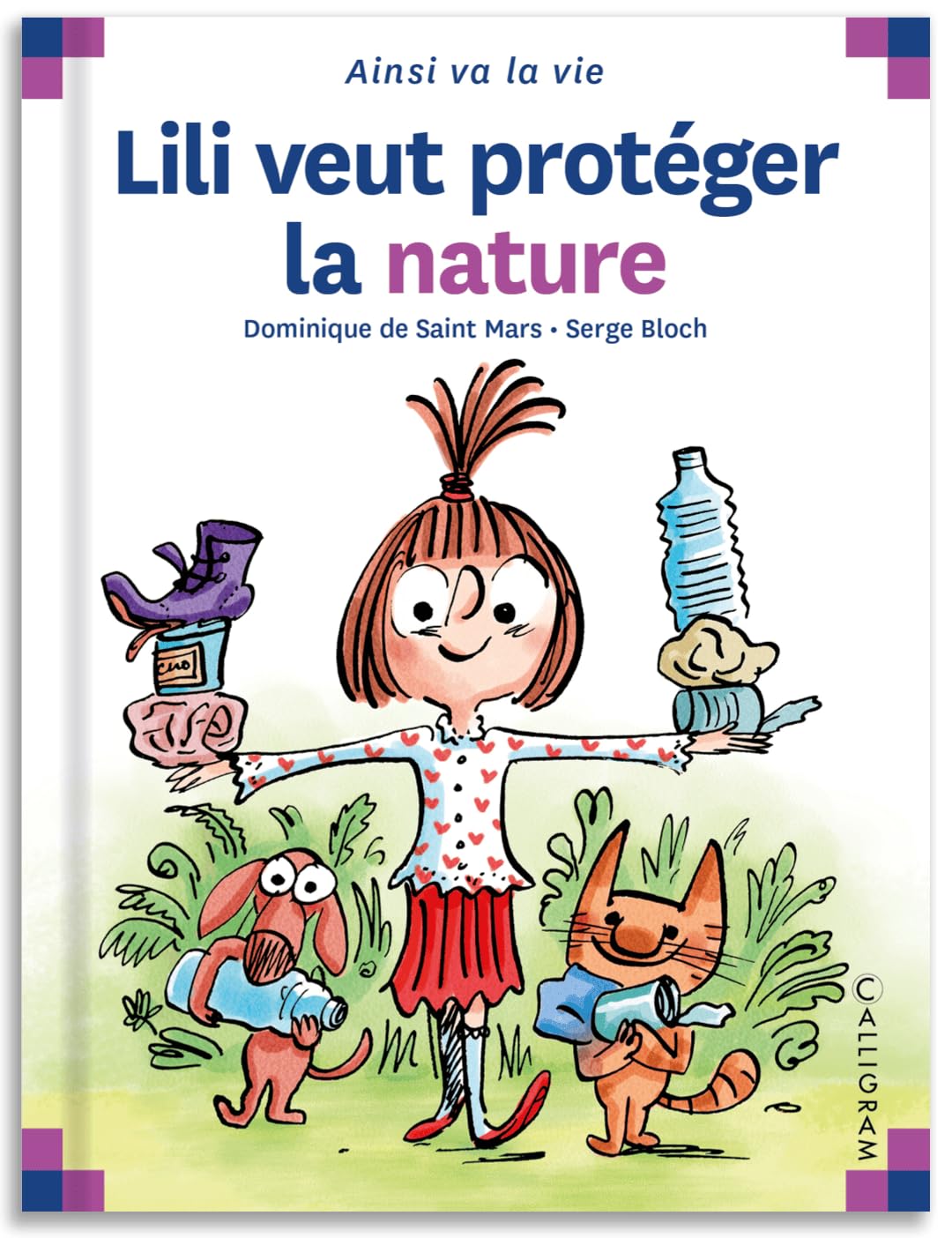 Lili veut protéger la nature 9782884452496