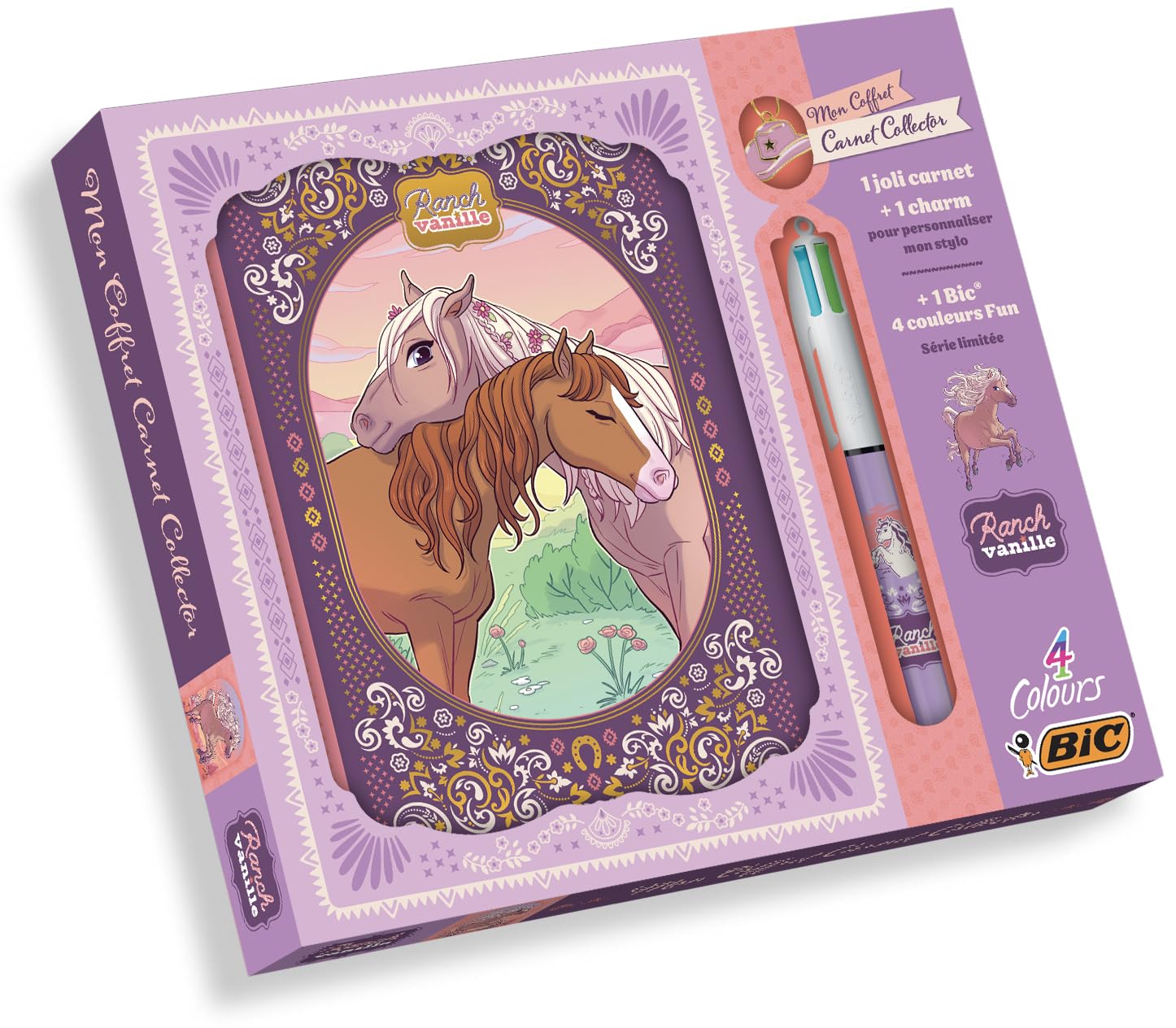 Coffret carnet collector (avec Bic) - Ranch Vanille 9782215197607