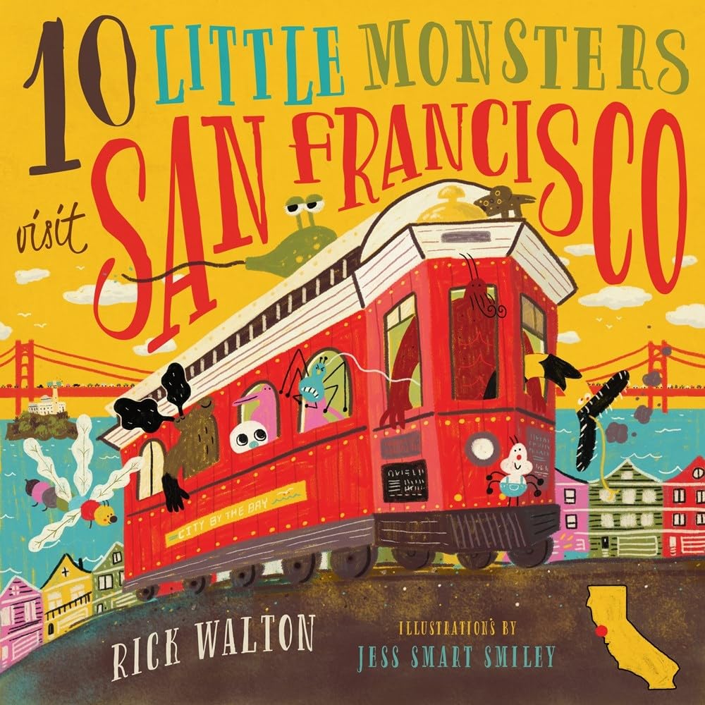 10 Little Monsters Visit San Francisco, Second Edition 9781641703154