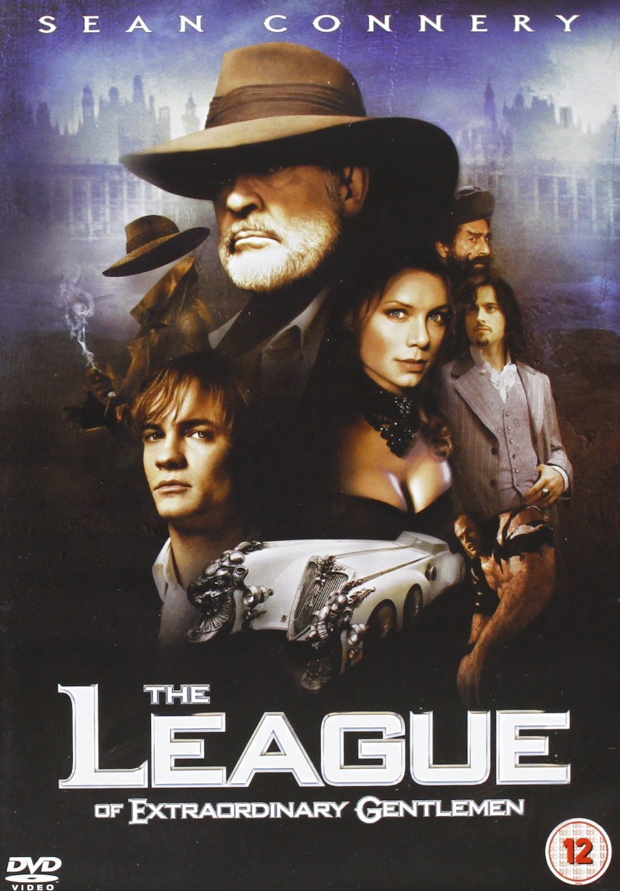 League Of Extraordinary Gents Dvd 5039036015561
