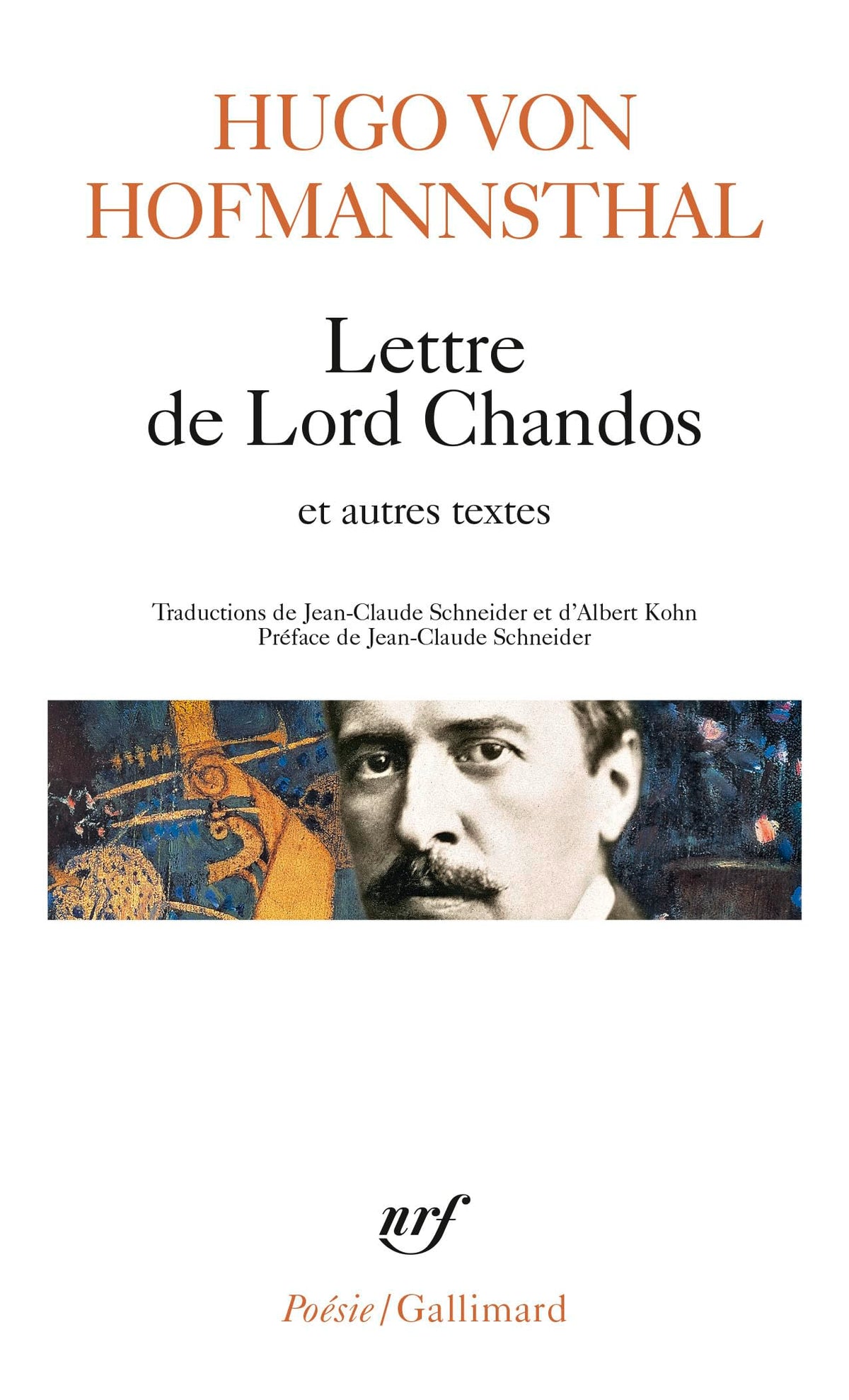 Lettre de Lord Chandos et autres textes sur la poésie 9782070327195