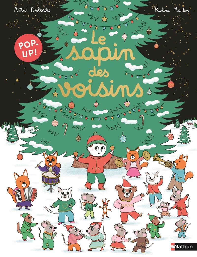 Livre pop-up magique pour attendre Noël : Max et Lapin, Le sapin des voisins - A partir de 3 ans 9782095027728
