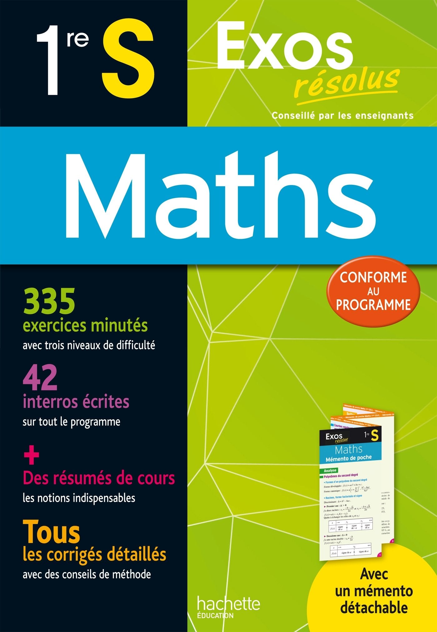 Exos Resolus Maths 1Re S 9782012708129