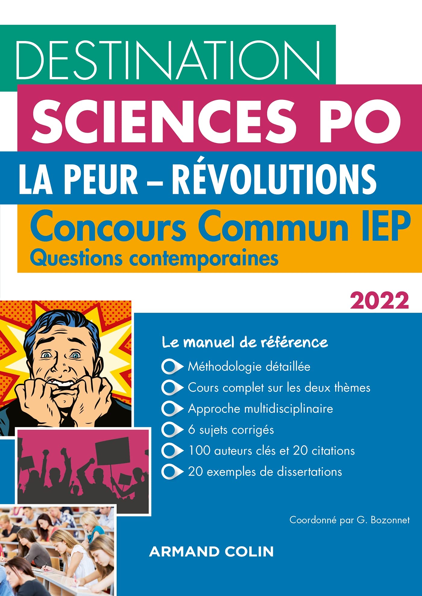 Destination Sciences Po Questions contemporaines 2022 - Concours commun IEP 9782200632298
