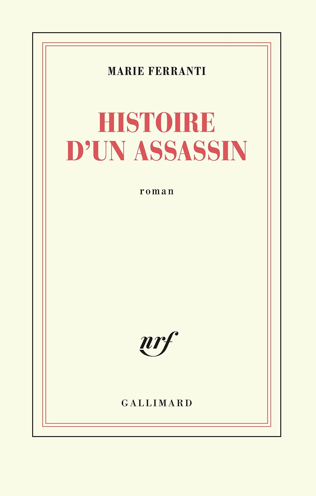 Histoire d'un assassin 9782072752292