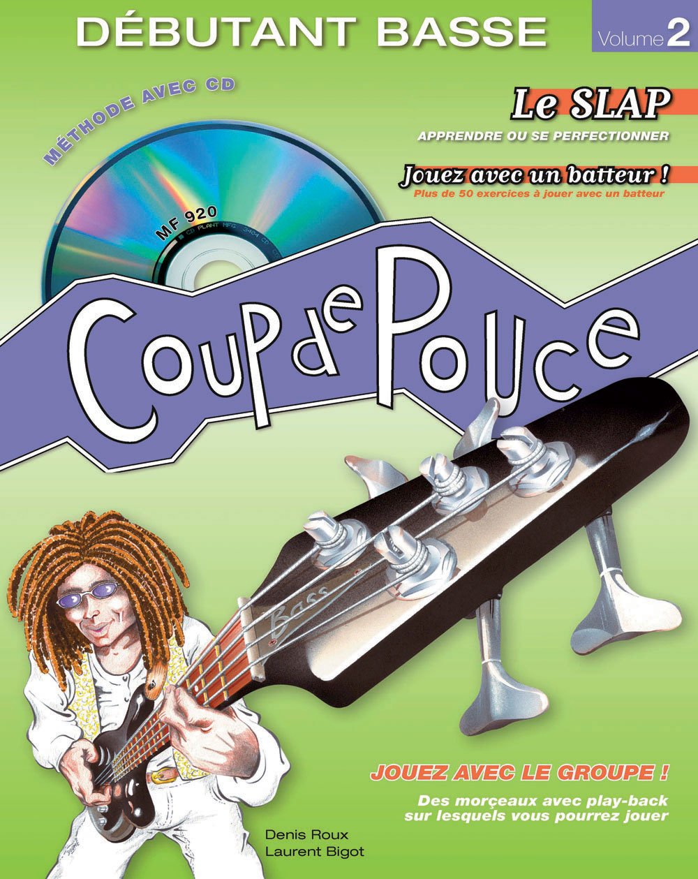 Roux : Coup de Pouce - Basse vol 2 (+ 1 cd) 9990051717297
