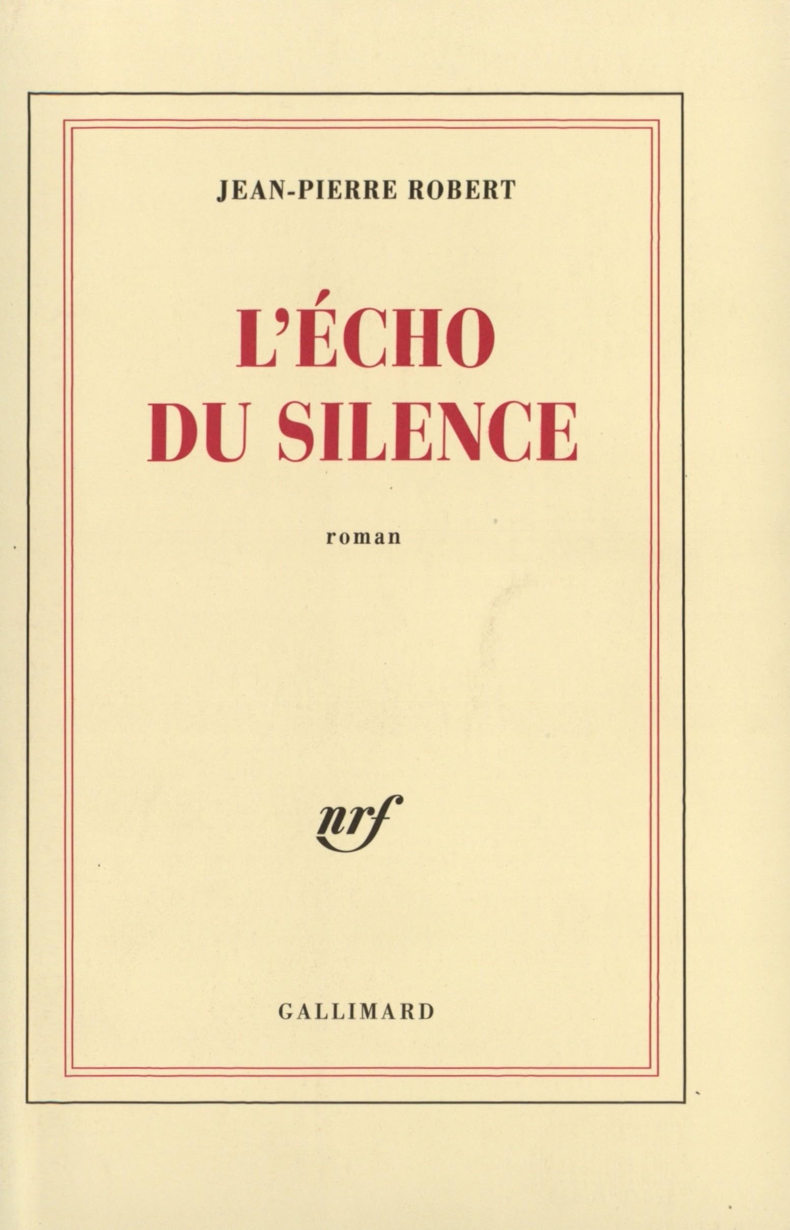 L'Écho du silence 9782070763382