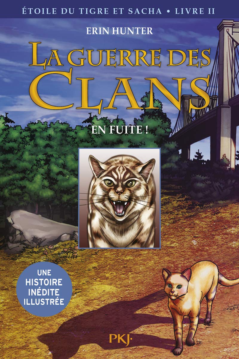 La guerre des Clans illustrée, cycle III - tome 02 : En fuite ! (2) 9782266259842