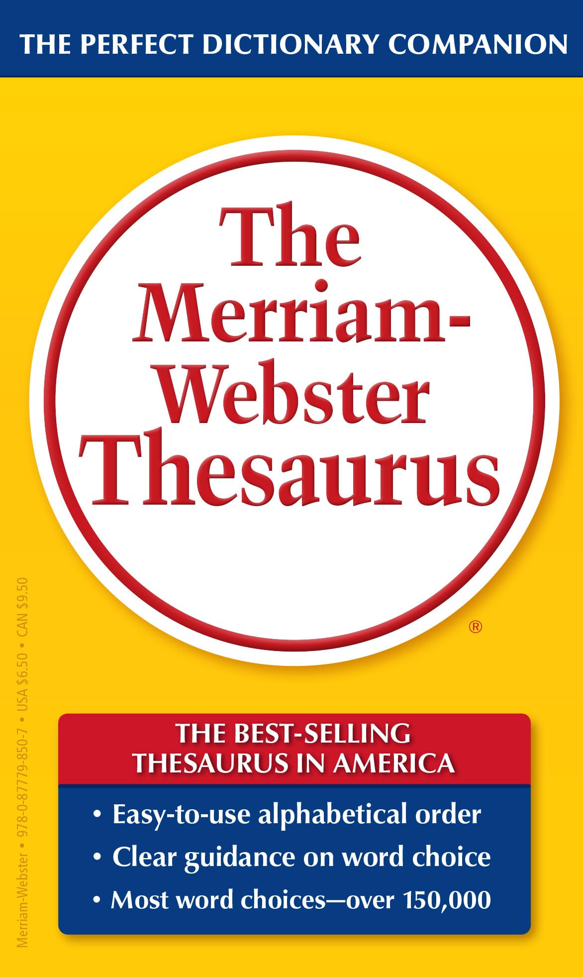 The Merriam-Webster Thesaurus 9780877798507