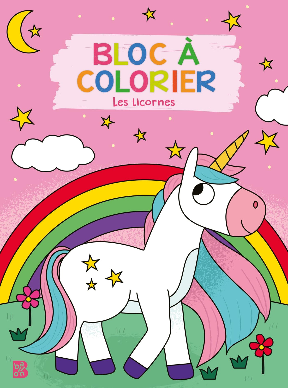 Bloc à colorier - Les licornes 9789403244792
