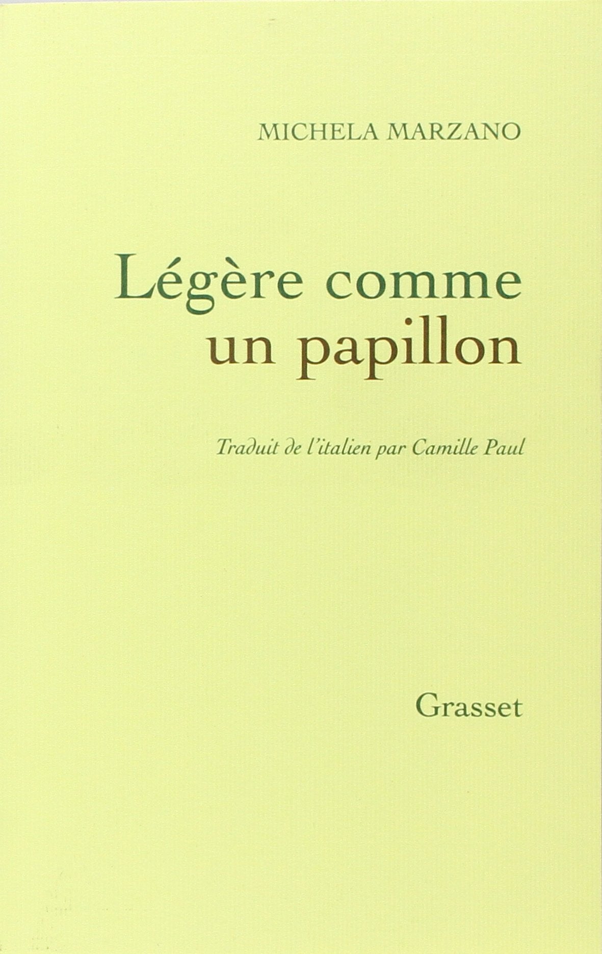 Légère comme un papillon 9782246794394