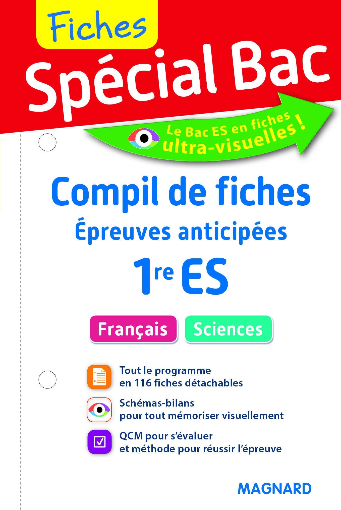 Spécial Bac Compil de Fiches épreuves anticipées 1re ES 9782210757165