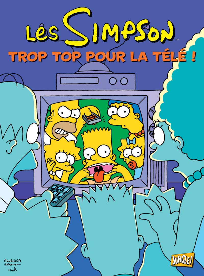 Les Simpson - tome 14 Trop top pour la télé ! (14) 9782874428197