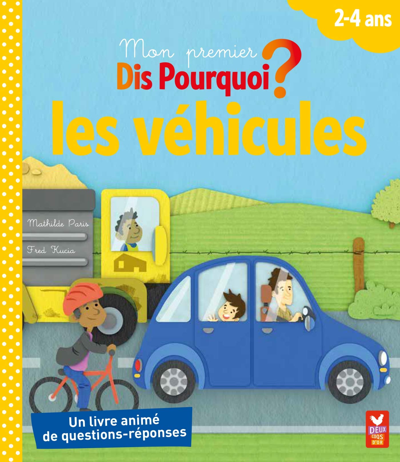 Les véhicules - livre à volets 9782011603845