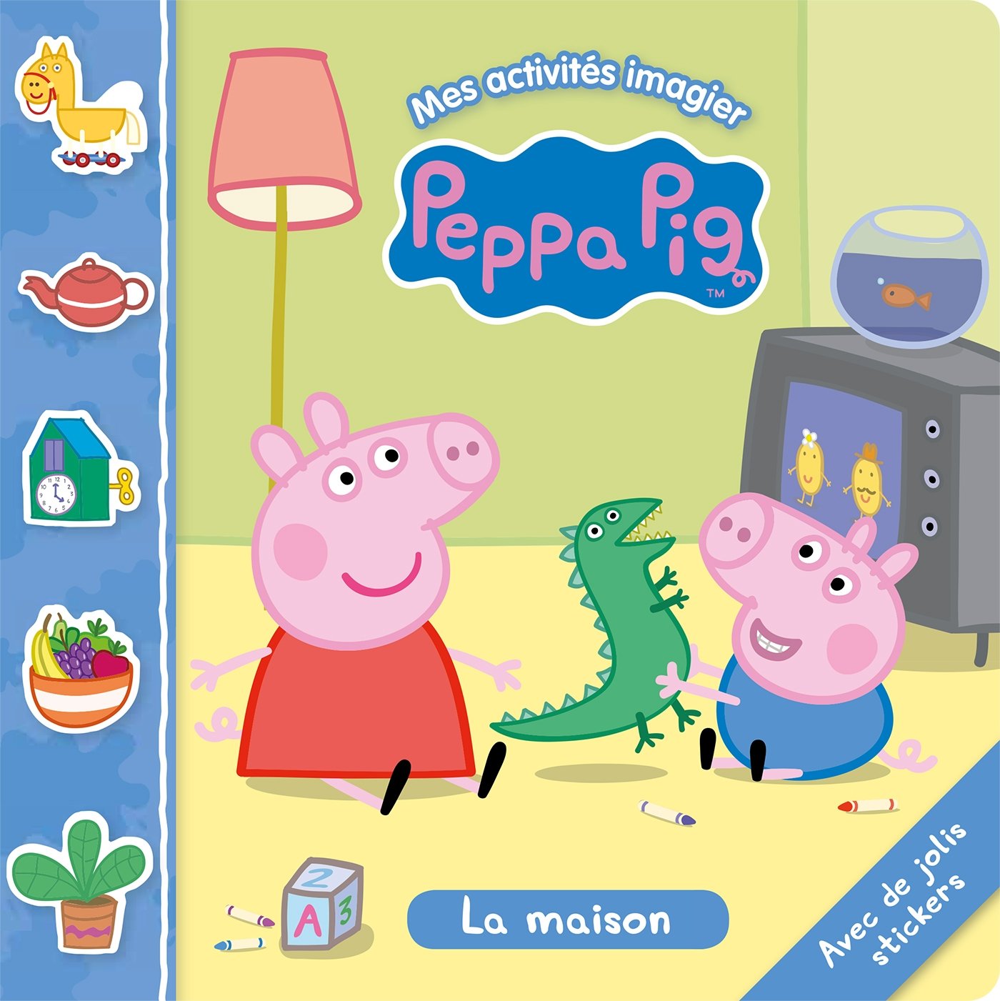 Peppa Pig - La maison: Avec de jolis stickers 9782016263341