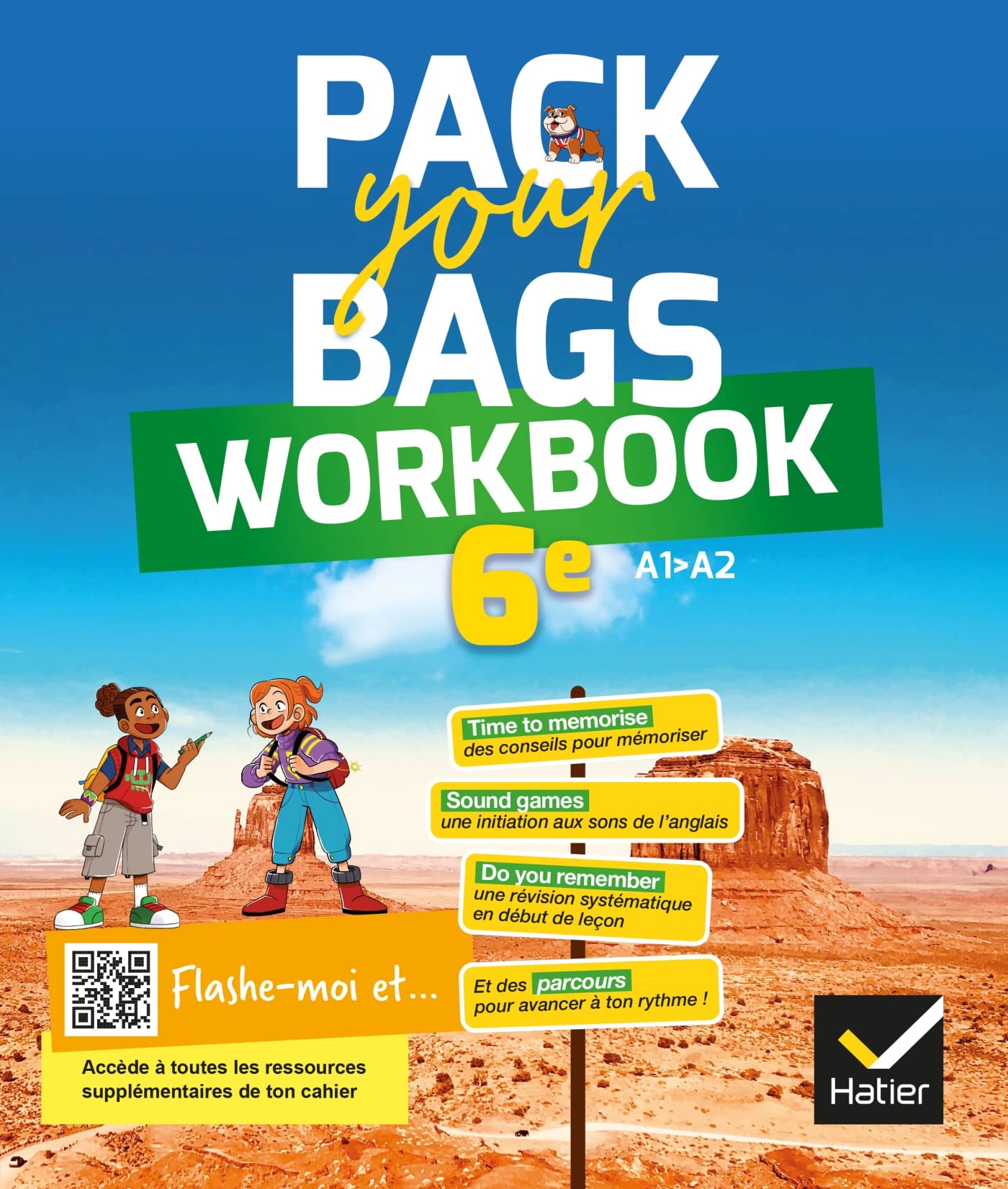 Pack your Bags - Anglais 6e- Éd. 2021 - Workbook 9782401077249