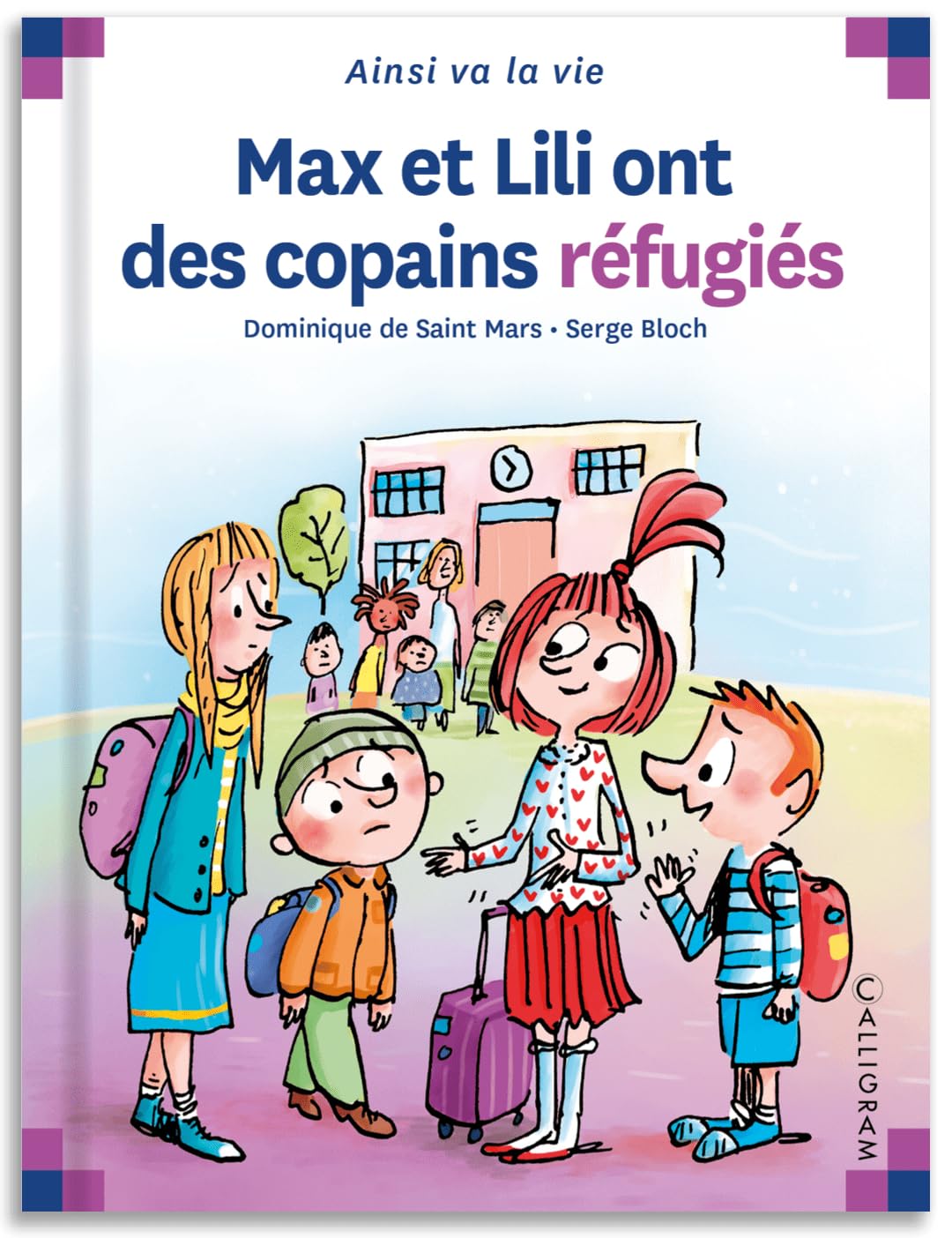 Max et Lili ont des copains réfugiés 9782884808330