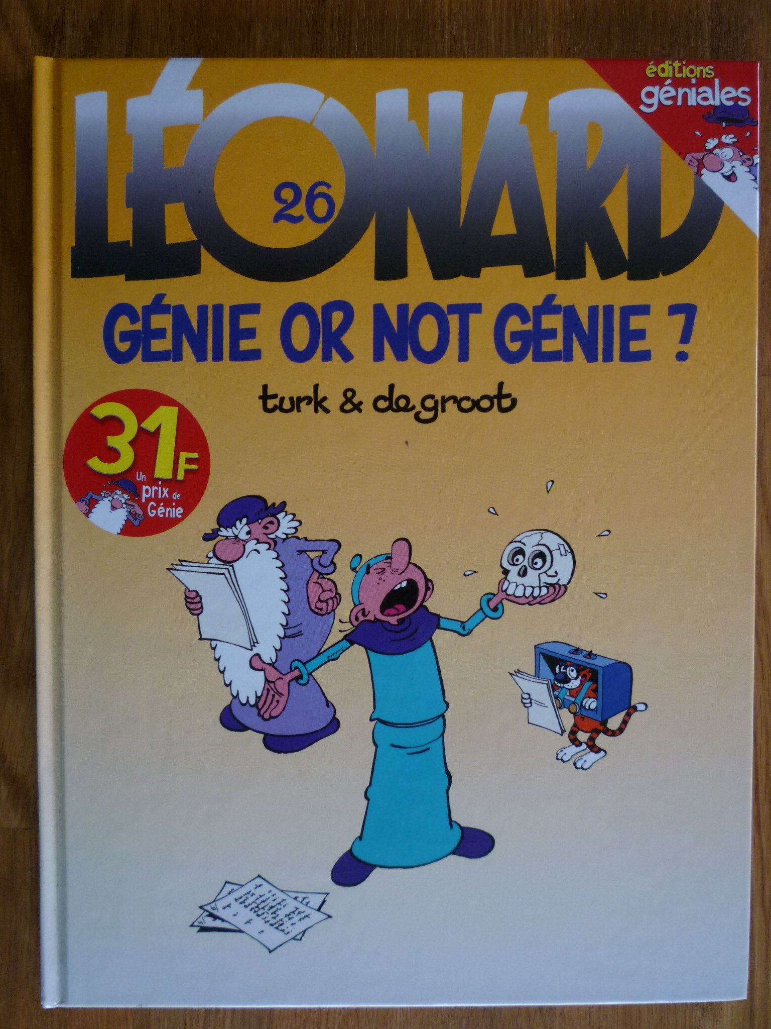 Léonard, tome 26 : Génie or not génie ? 9782884250092