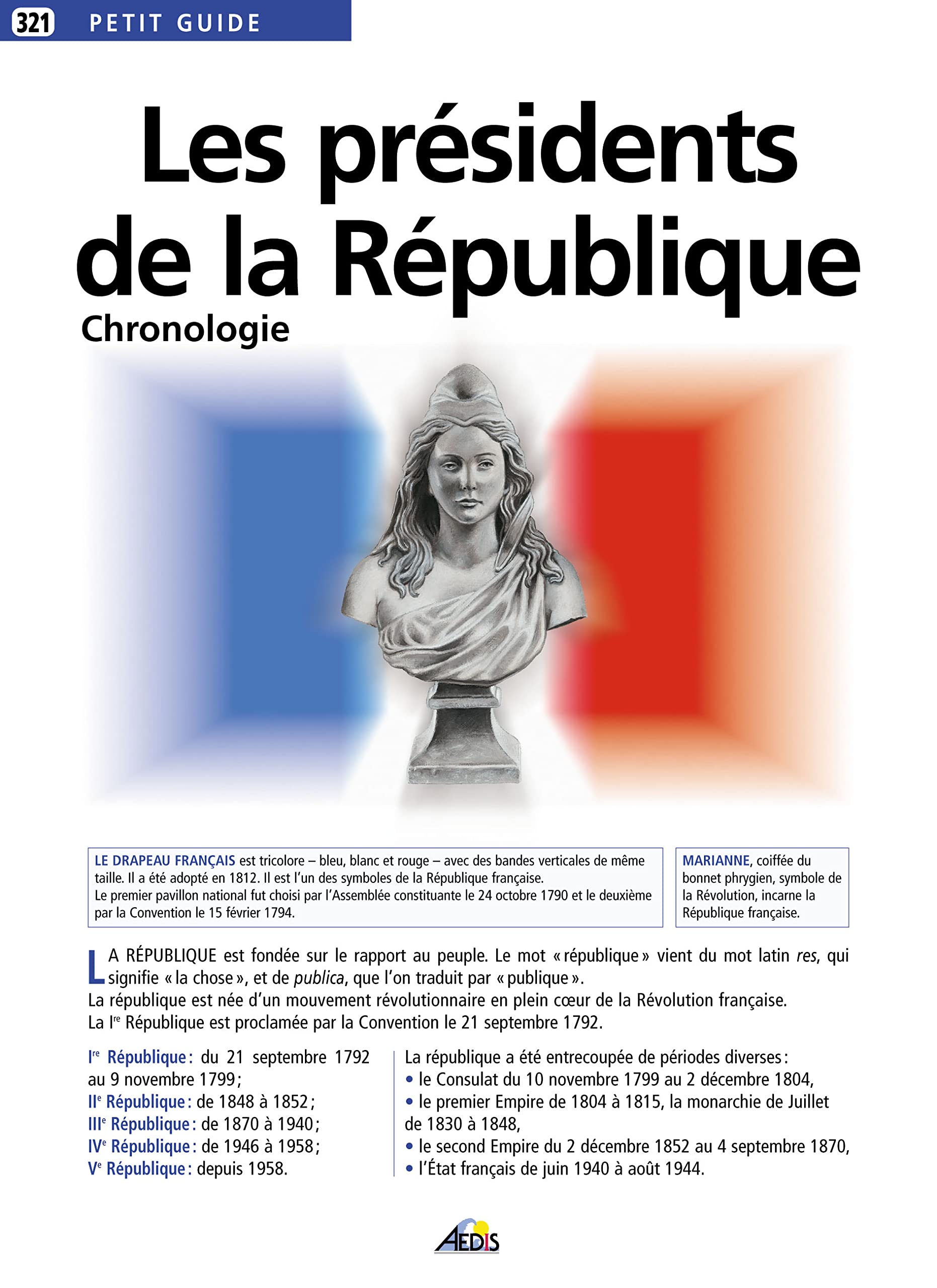 PG321 - Les présidents de la République 9782842596125