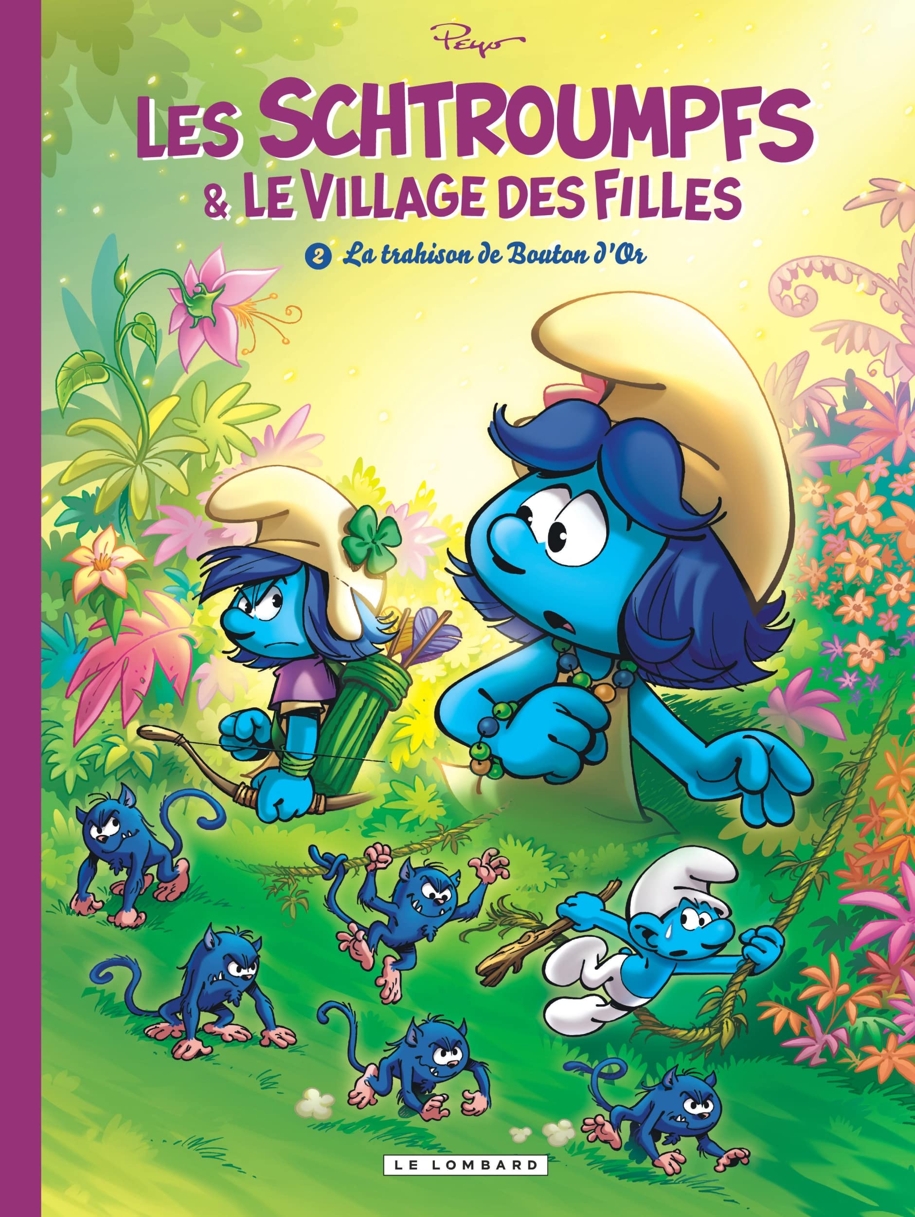 Les Schtroumpfs et le village des filles - Tome 2 - La Trahison de Bouton d'Or 9782803673223