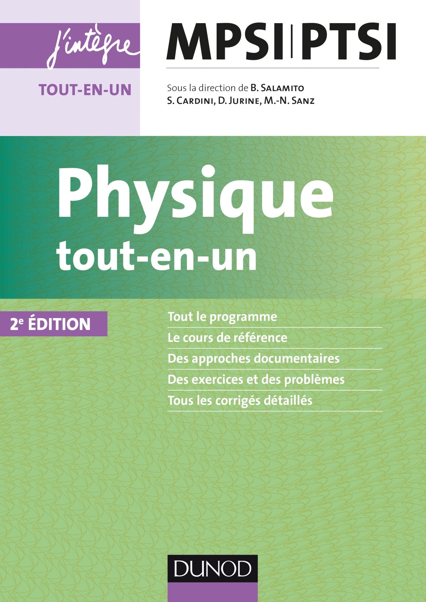 Physique tout-en-un MPSI-PTSI 9782100752140