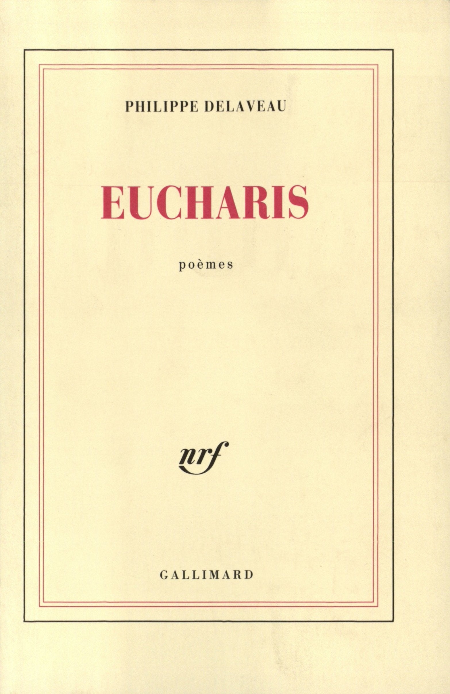 Eucharis 9782070715657