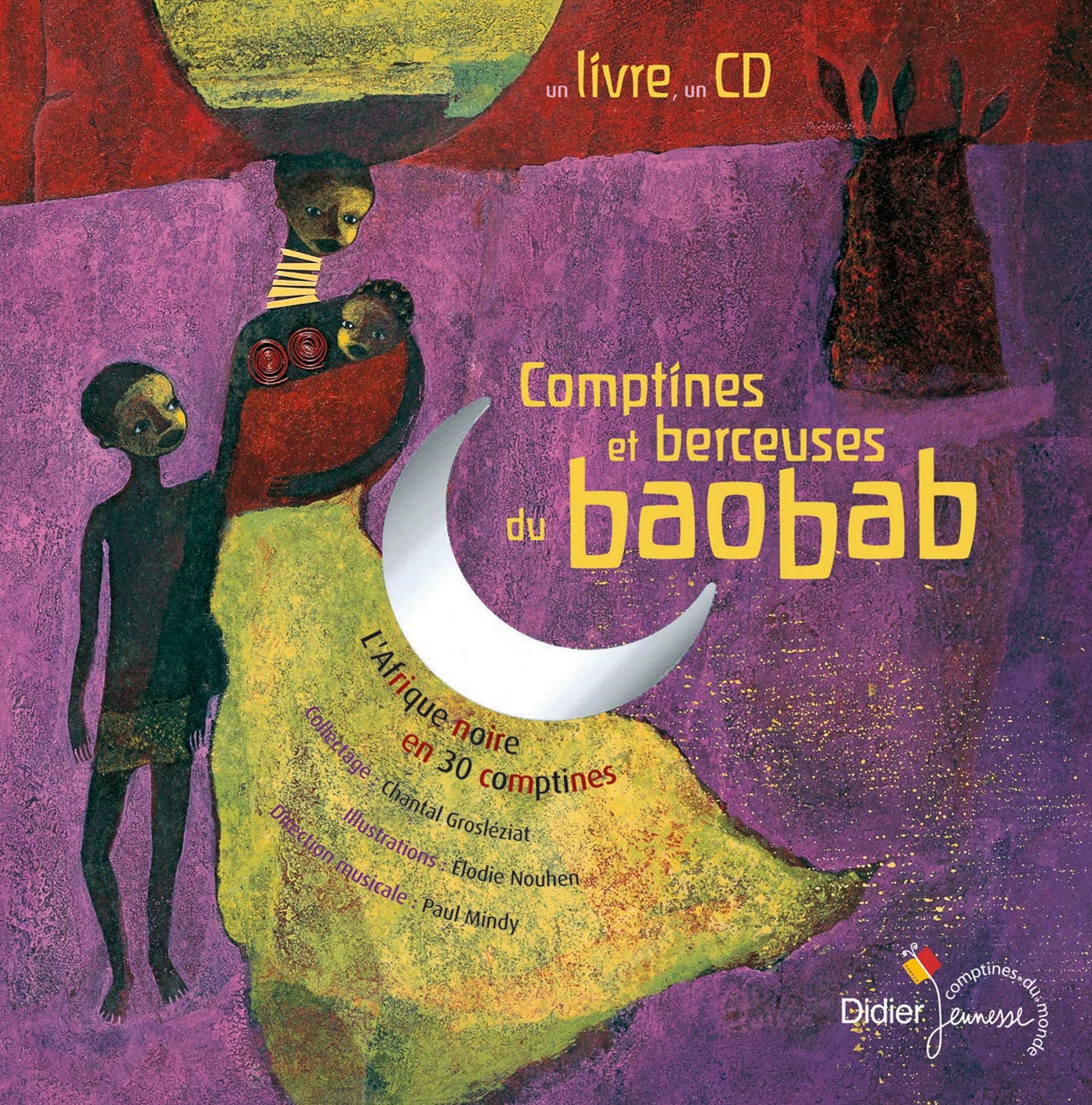 Comptines et berceuses du baobab (1 livre + 1 CD audio) 9782278052776