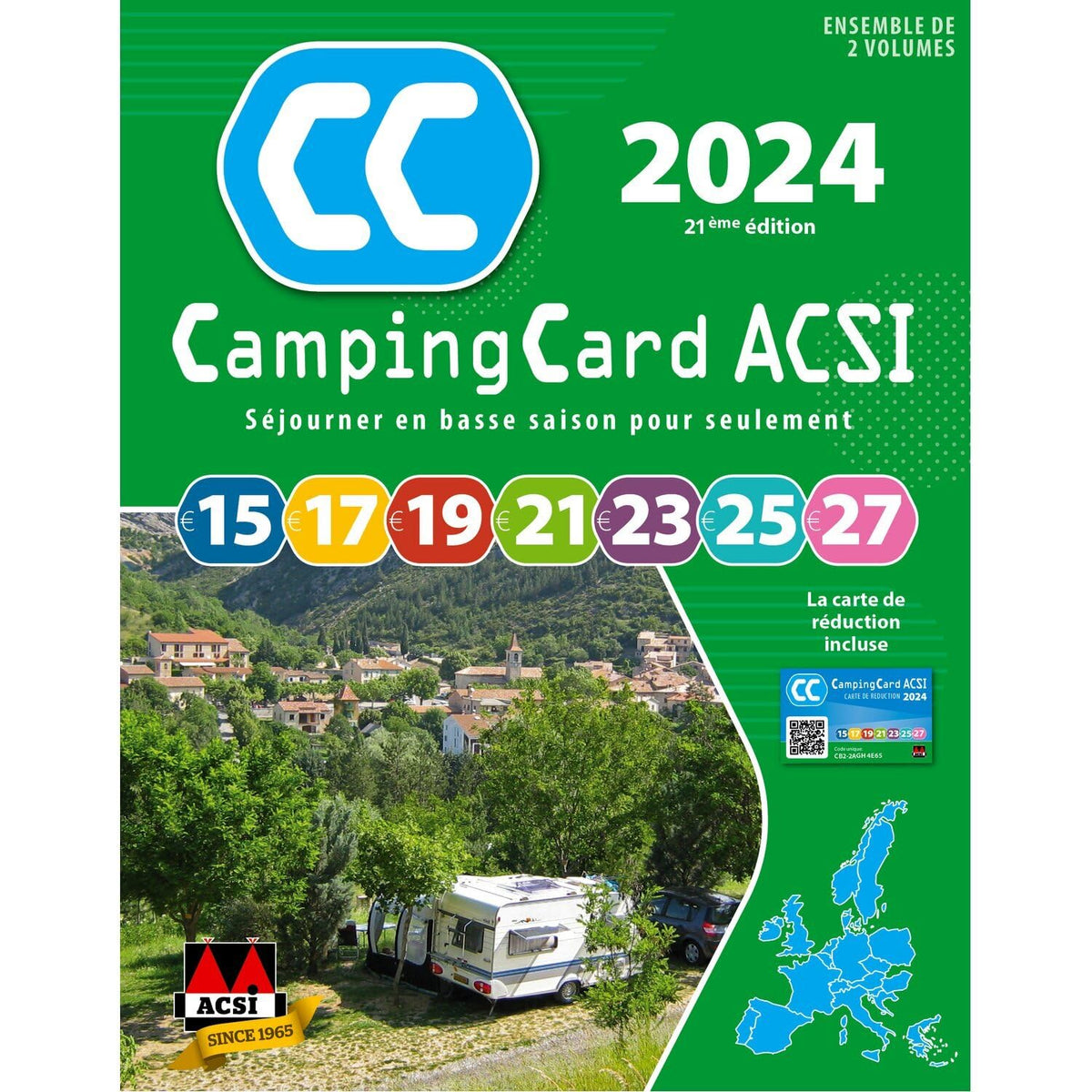 Acsi - Guide CampingCard 2024 ACSI 9789493182592